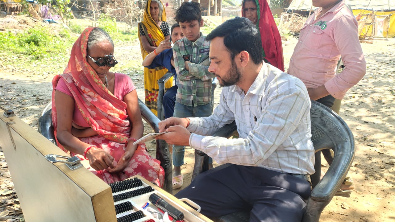 Community eye checkup