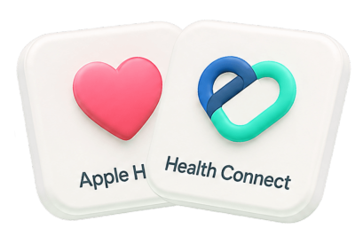 Track your steps with Android/iOS Health